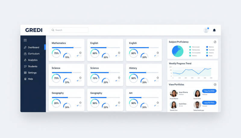 GREDI Dashboard Preview